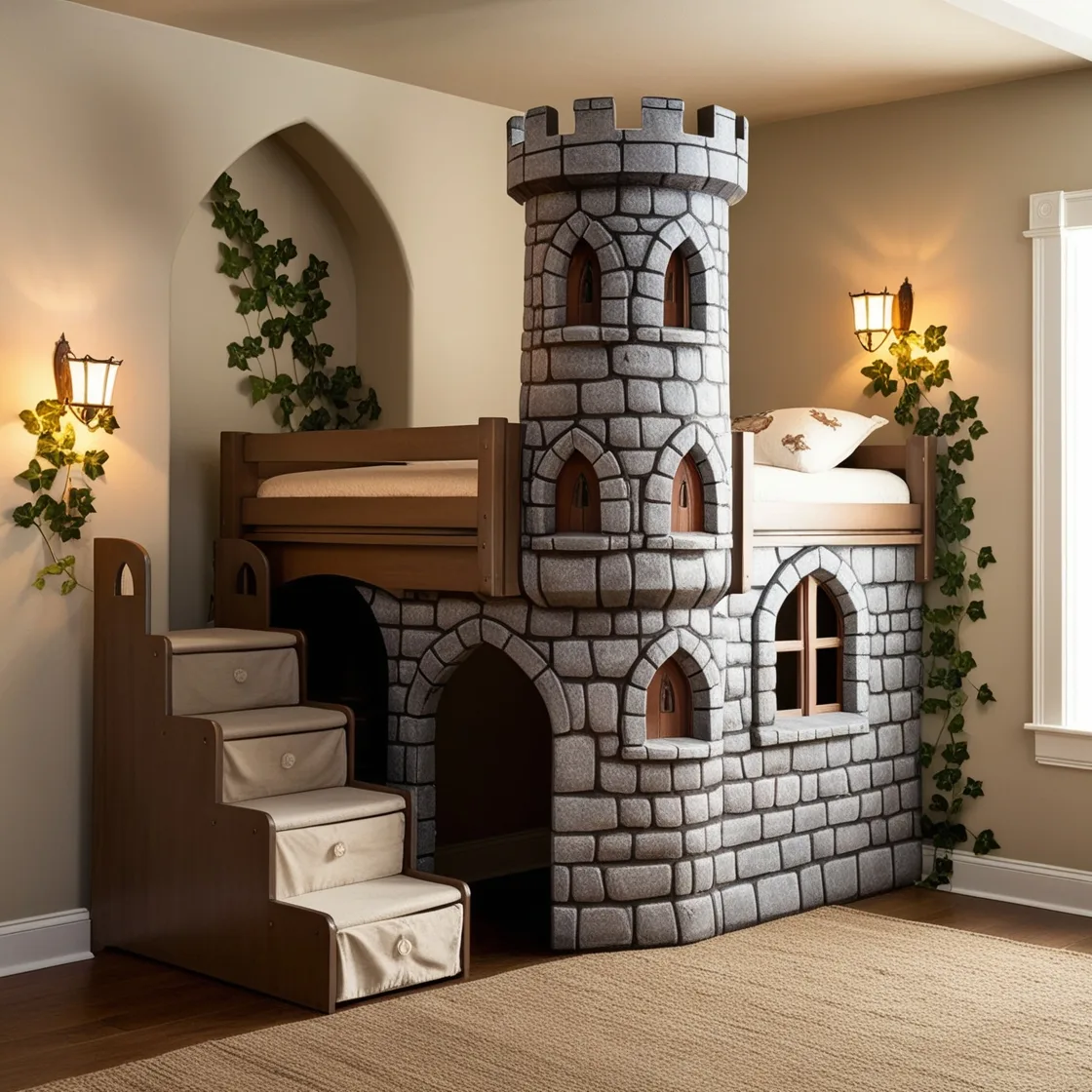 Sleep Like Royalty: Discover the Magic of Castle Bunk Beds for Kids