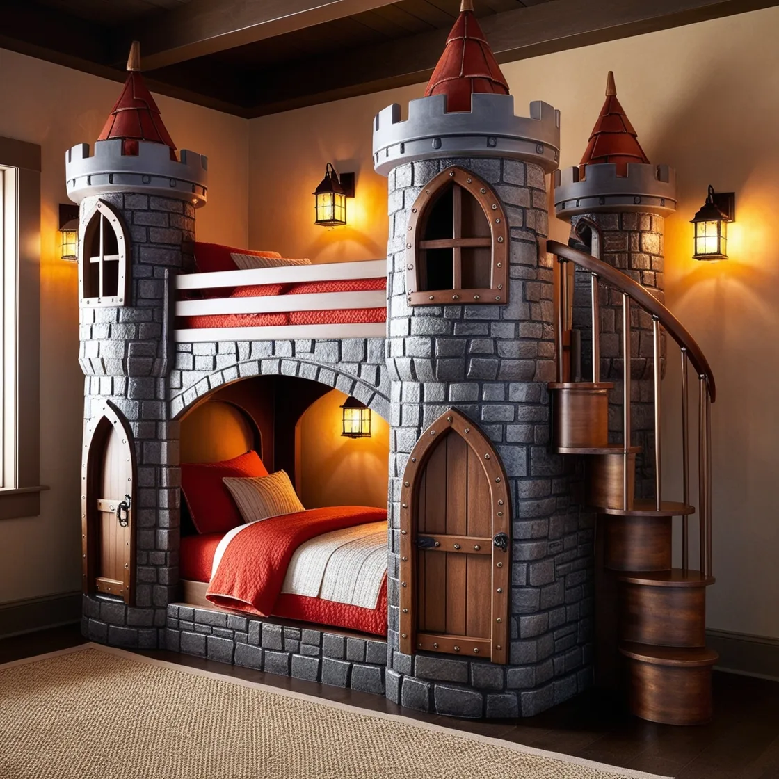 Sleep Like Royalty: Discover the Magic of Castle Bunk Beds for Kids