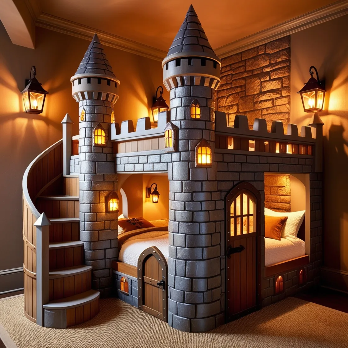 Sleep Like Royalty: Discover the Magic of Castle Bunk Beds for Kids