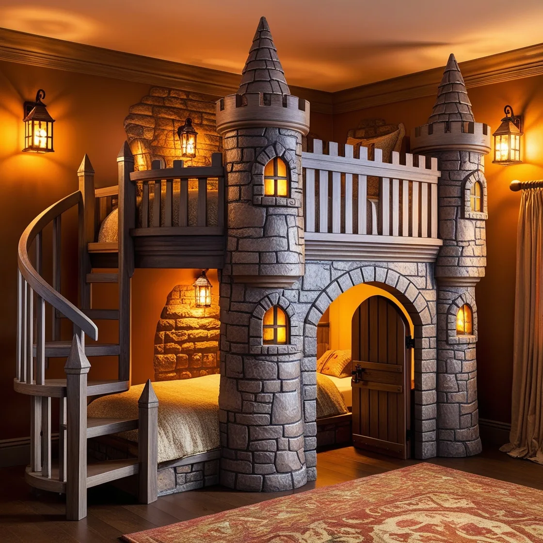 Sleep Like Royalty: Discover the Magic of Castle Bunk Beds for Kids