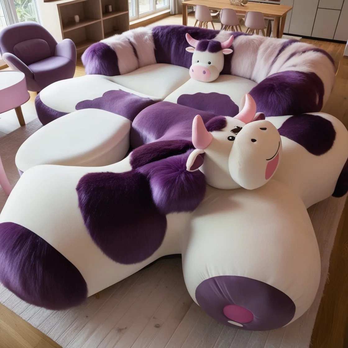 Unwind in Comfort: The Cow Lounger Experience for Cozy Relaxation