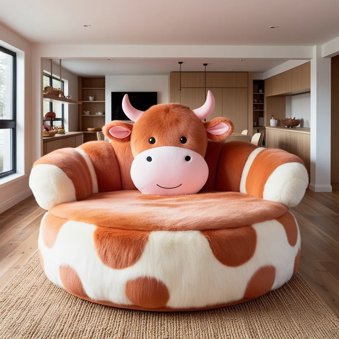 Unwind in Comfort: The Cow Lounger Experience for Cozy Relaxation