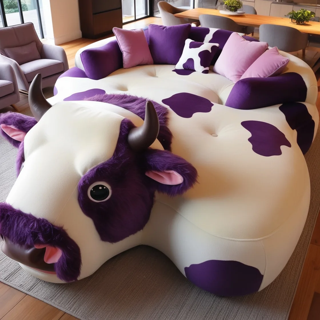 Unwind in Comfort: The Cow Lounger Experience for Cozy Relaxation