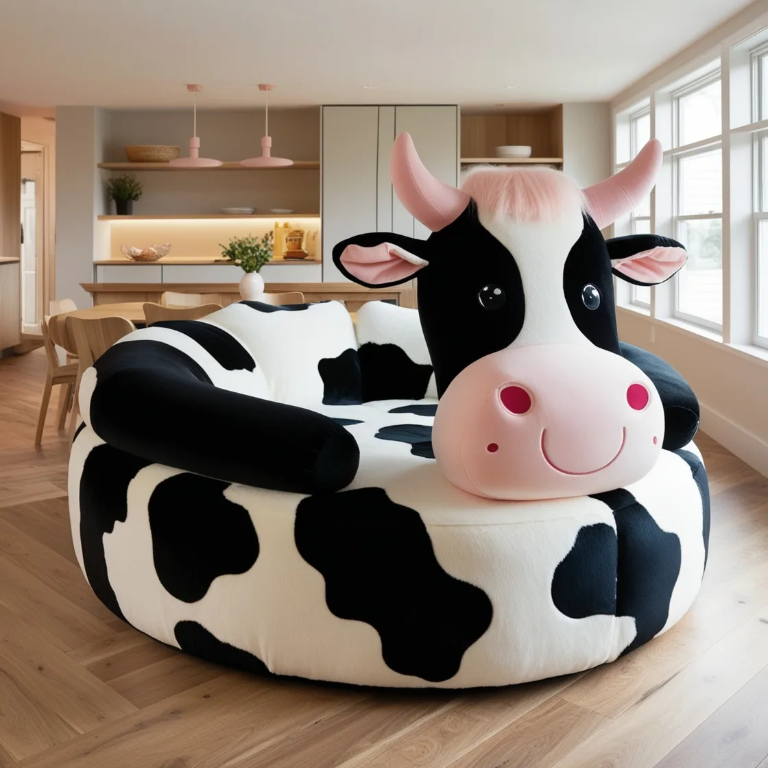 Unwind in Comfort: The Cow Lounger Experience for Cozy Relaxation