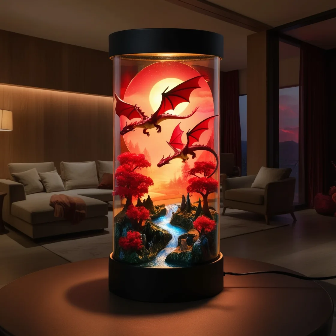 Illuminate Your Space with the Mystical Charm of a Dragon Lamp