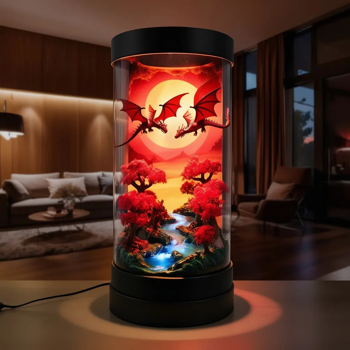 Illuminate Your Space with the Mystical Charm of a Dragon Lamp