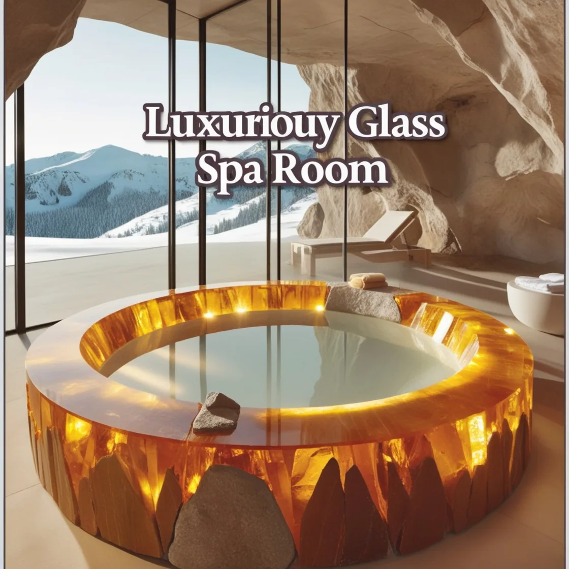 Luxury Redefined: Unwind in Elegance with Gem and Crystal Bathtubs