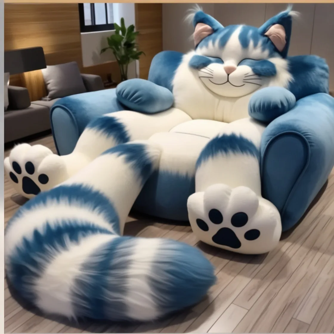 Transform Your Space with the Cozy Charm of a Giant Cat Lounger