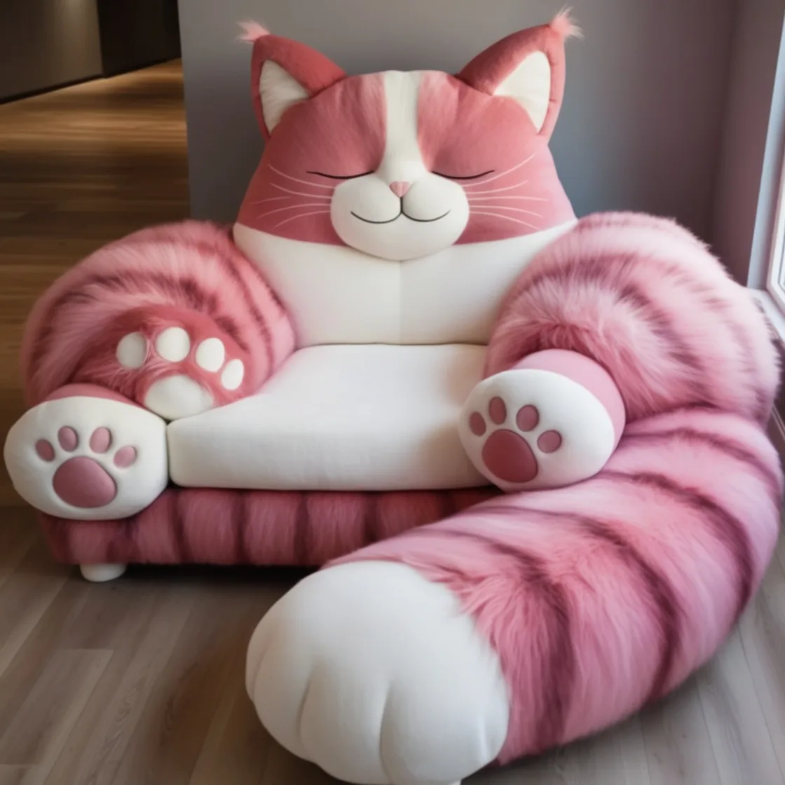 Transform Your Space with the Cozy Charm of a Giant Cat Lounger