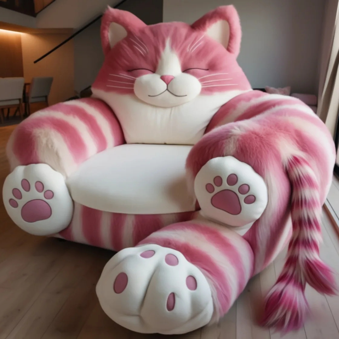 Transform Your Space with the Cozy Charm of a Giant Cat Lounger