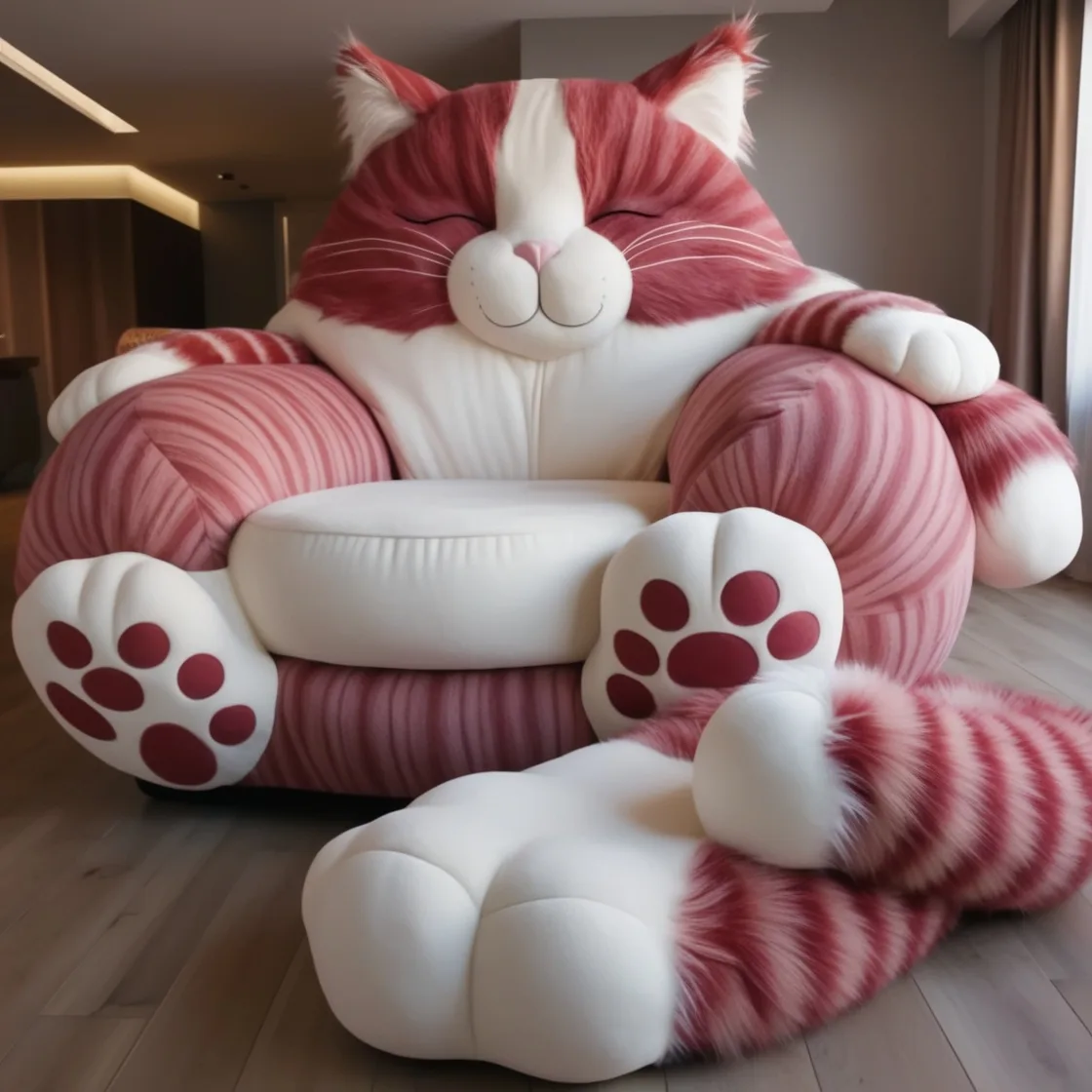 Transform Your Space with the Cozy Charm of a Giant Cat Lounger