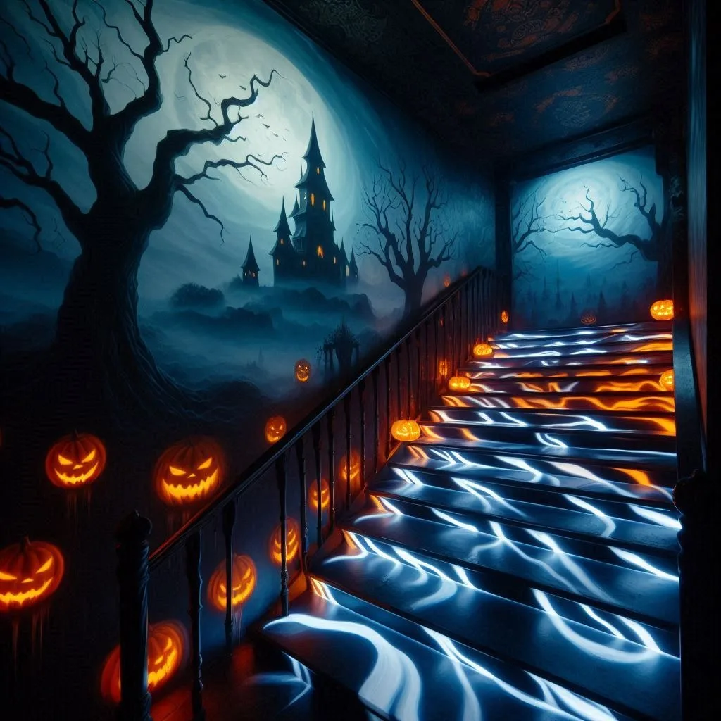 Transform Your Home with Spooky Elegance: Halloween Stairs to Elevate Your Décor