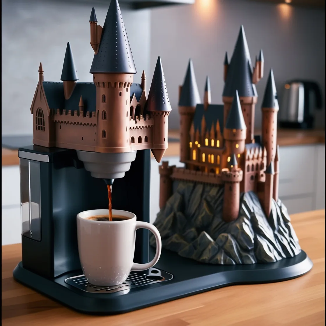 Bring the Wizarding World to Your Kitchen: Hogwarts Castle Coffee Makers for Magical Mornings