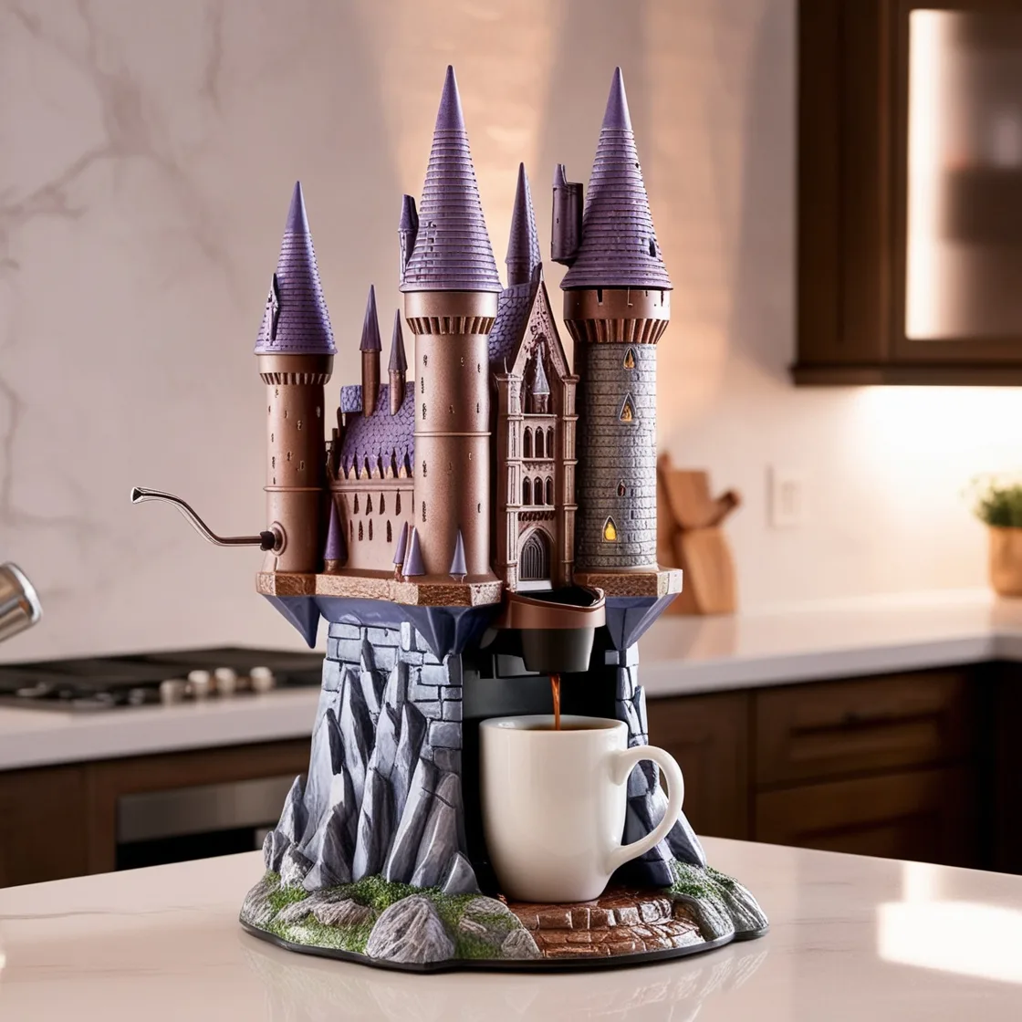 Bring the Wizarding World to Your Kitchen: Hogwarts Castle Coffee Makers for Magical Mornings