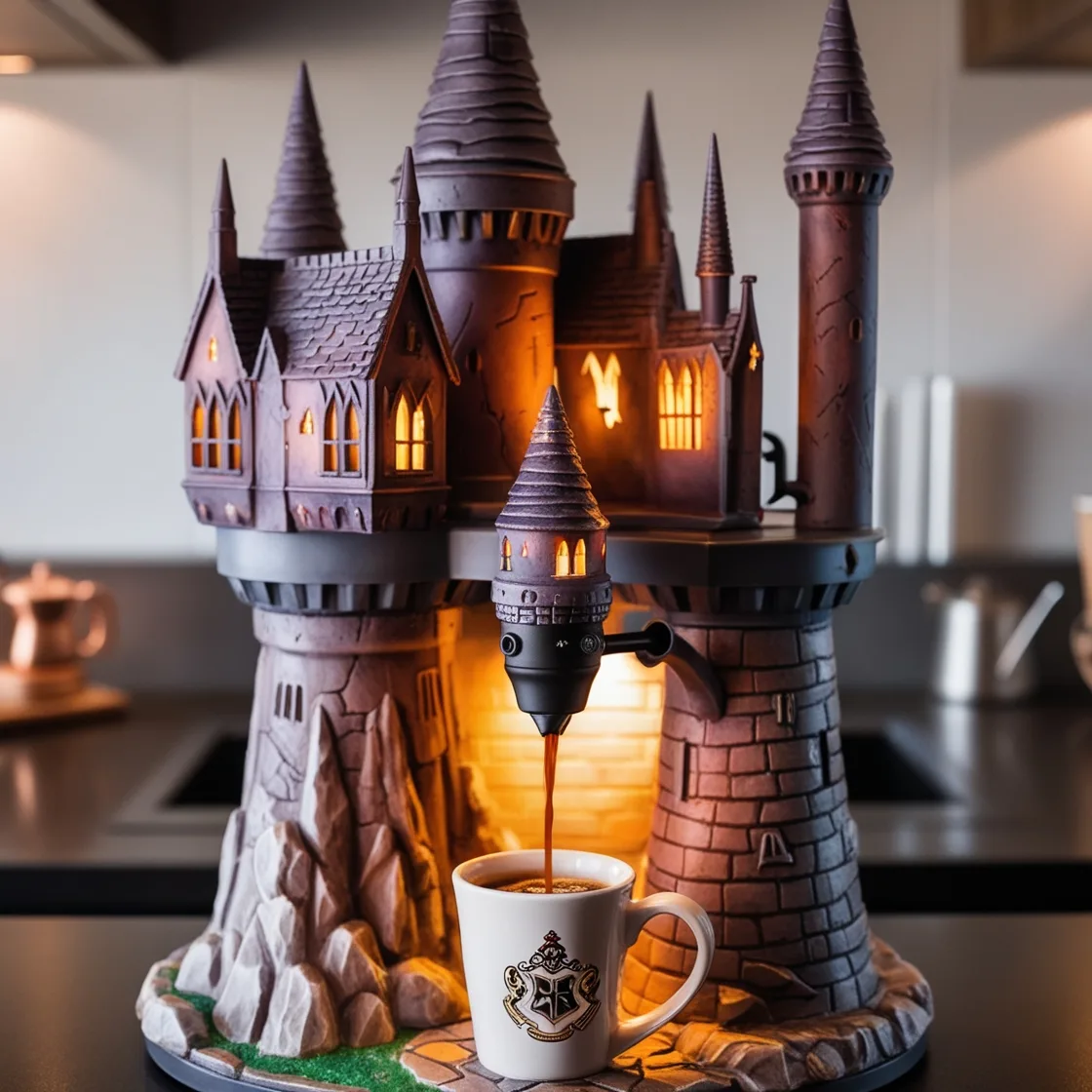 Bring the Wizarding World to Your Kitchen: Hogwarts Castle Coffee Makers for Magical Mornings