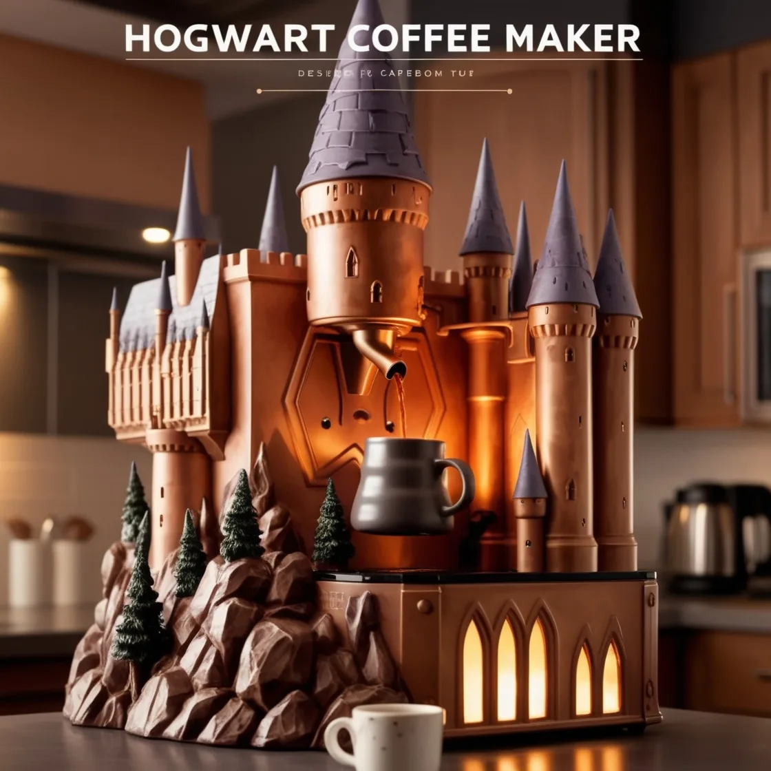 Bring the Wizarding World to Your Kitchen: Hogwarts Castle Coffee Makers for Magical Mornings