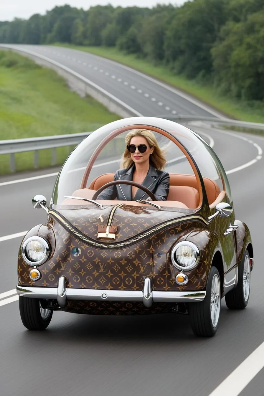 LV Handbag Shaped Car: A Fusion of Fashion and Automotive Innovation