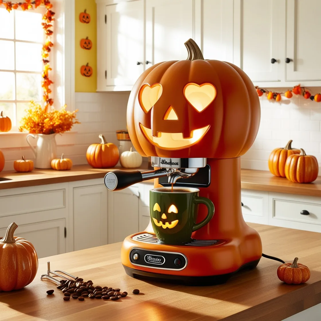 Sip in Seasonal Style: The Pumpkin Coffee Maker That Brings Autumn Vibes to Your Cup