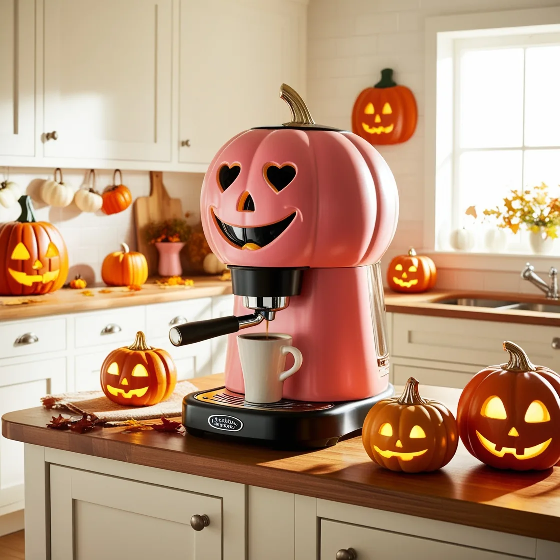 Sip in Seasonal Style: The Pumpkin Coffee Maker That Brings Autumn Vibes to Your Cup