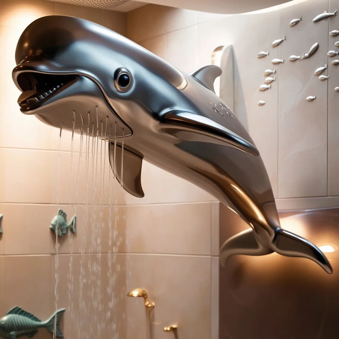 Experience Ocean Bliss: Elevate Your Shower with Sea Creature-Inspired Showerheads