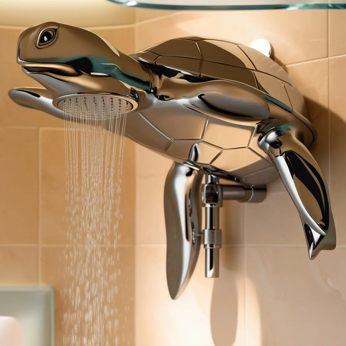 Experience Ocean Bliss: Elevate Your Shower with Sea Creature-Inspired Showerheads