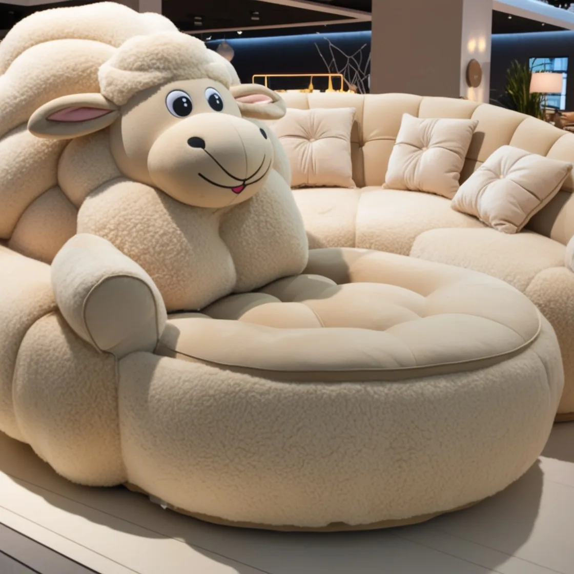 Unwind in Luxury: Embrace Serenity with the Sheep Lounger