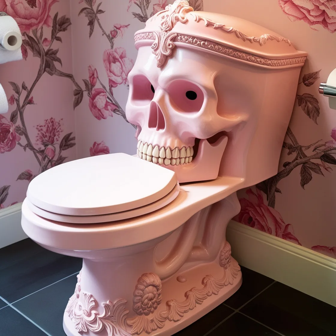 Skull Toilets: Where Gothic Art Meets Bathroom Functionality