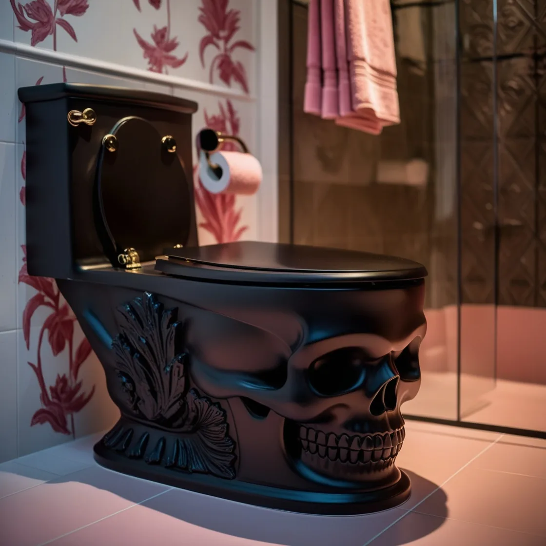 Skull Toilets: Where Gothic Art Meets Bathroom Functionality