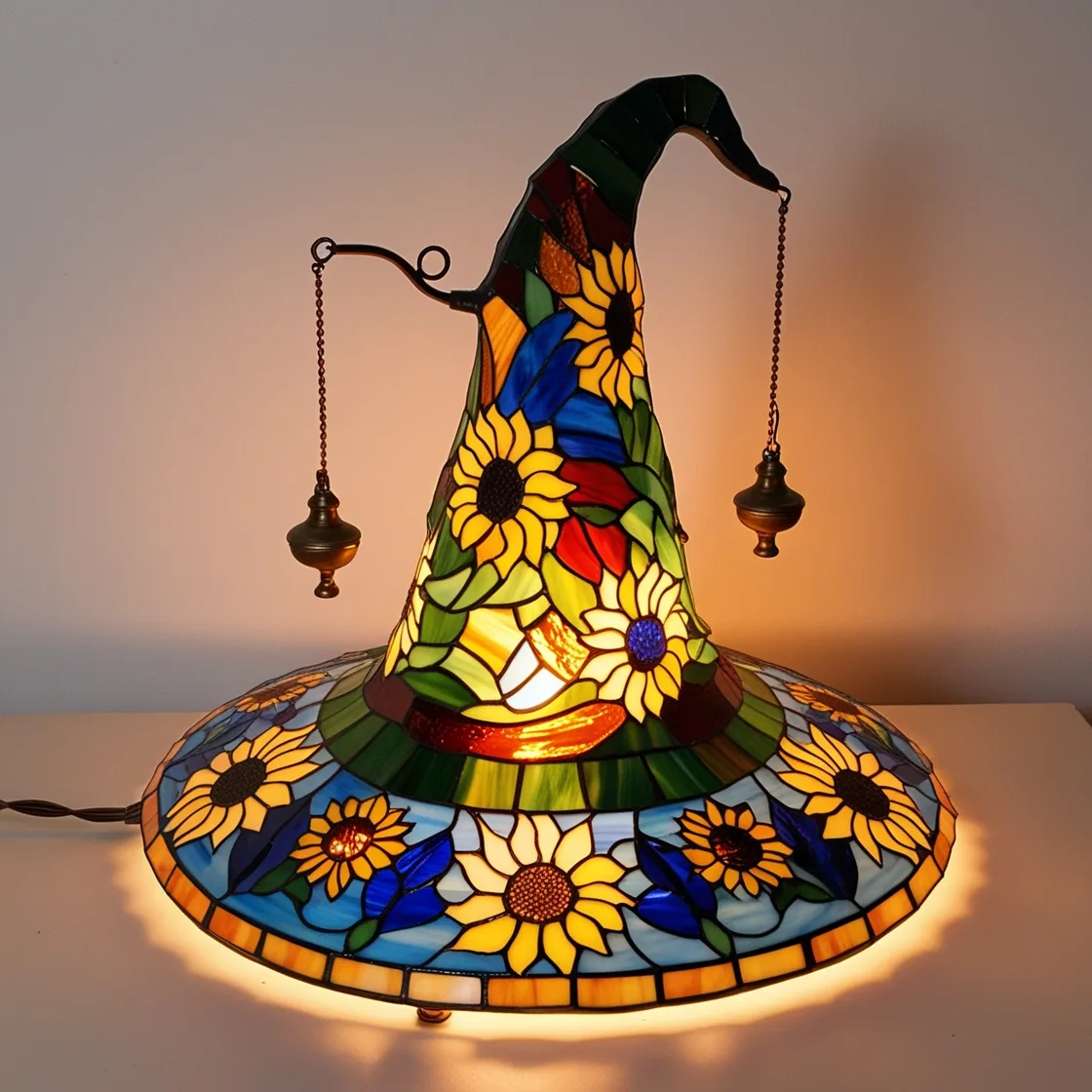 Sunflower Witch Lamp: A Spellbinding Blend of Nature's Beauty and Enchantment