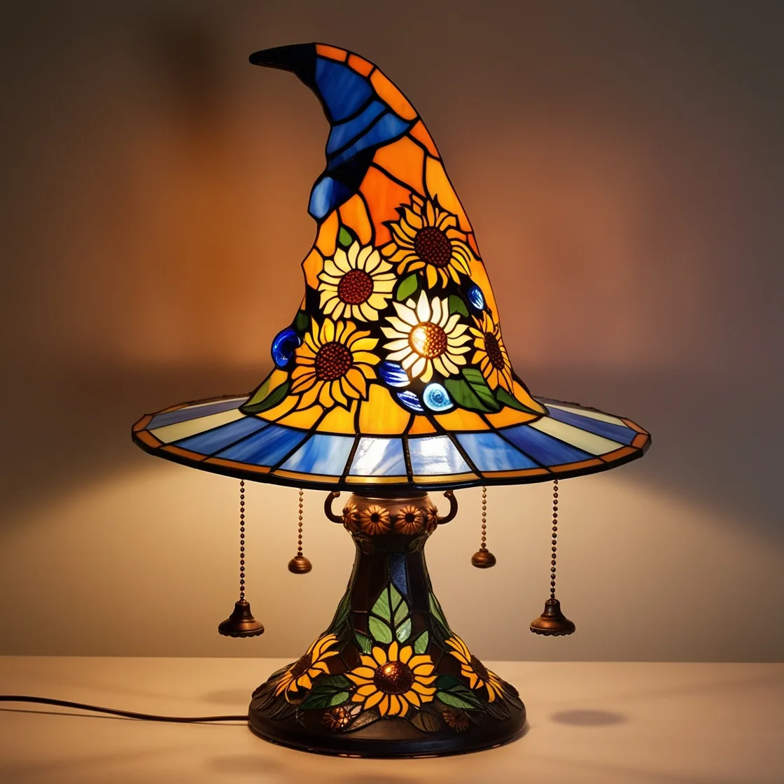 Sunflower Witch Lamp: A Spellbinding Blend of Nature's Beauty and Enchantment