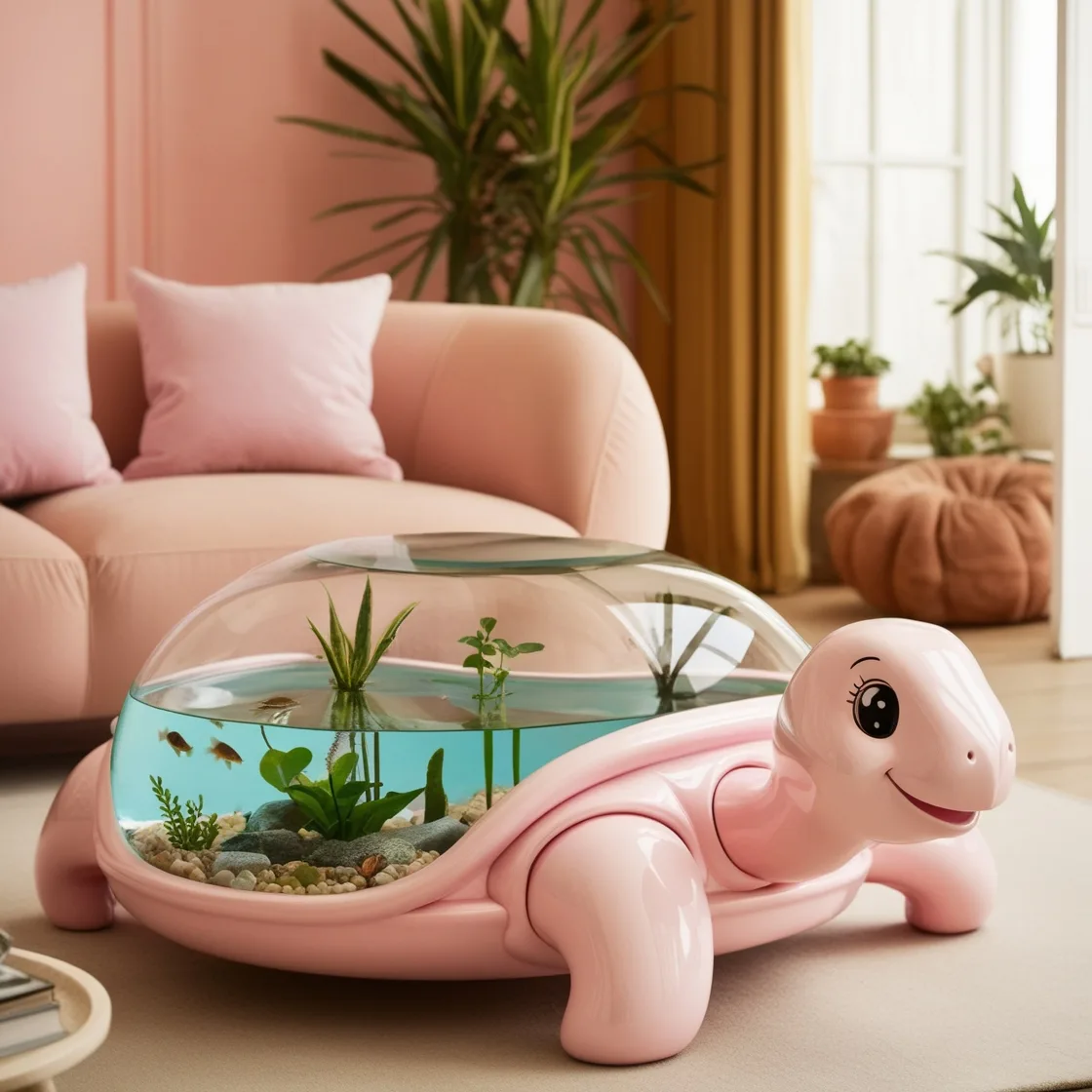 Turtle Aquarium Tables: A Stunning Fusion of Nature and Home Decor