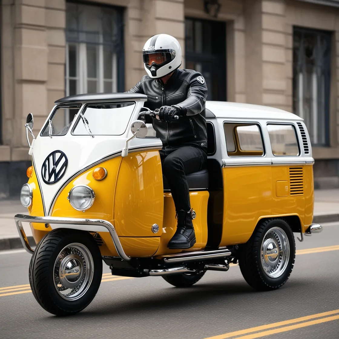 Volkswagen-Inspired Motorcycles: Fusing Classic Design with Modern Performance