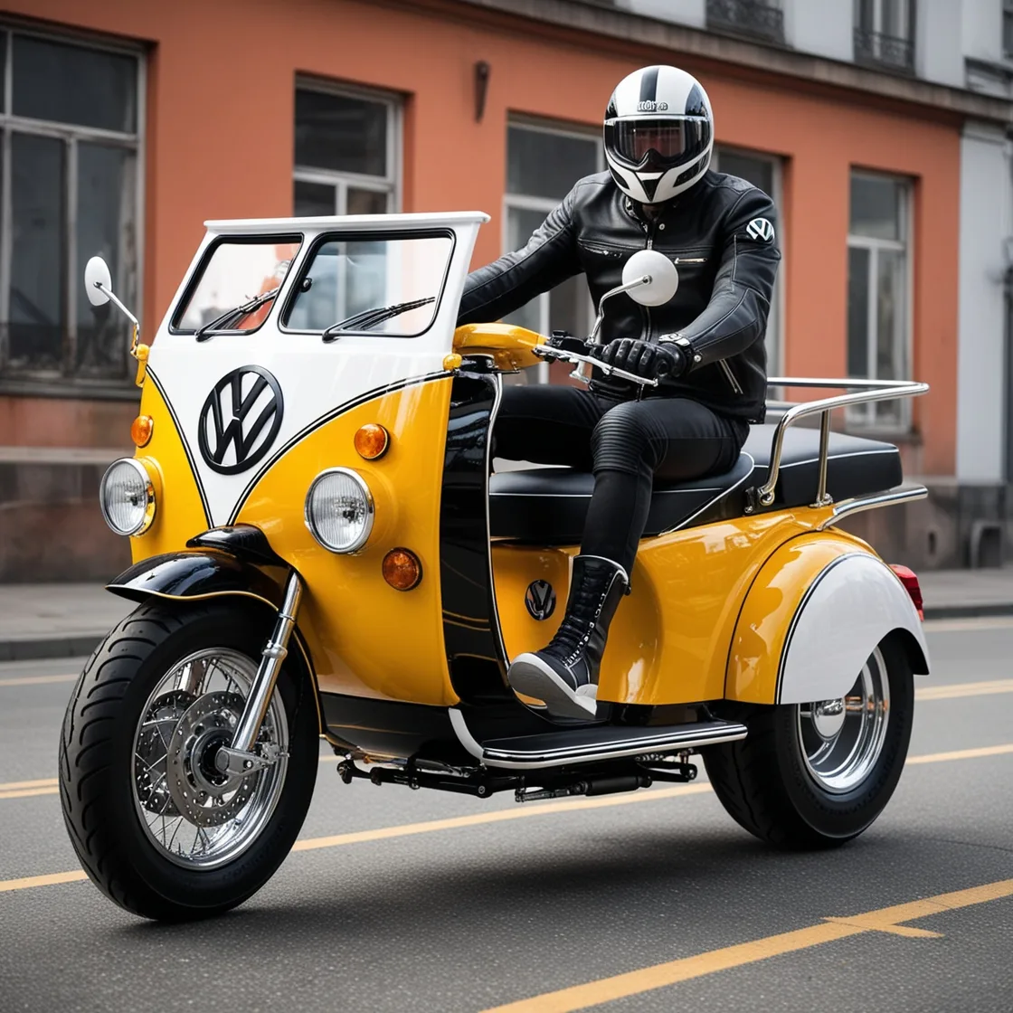 Volkswagen-Inspired Motorcycles: Fusing Classic Design with Modern Performance