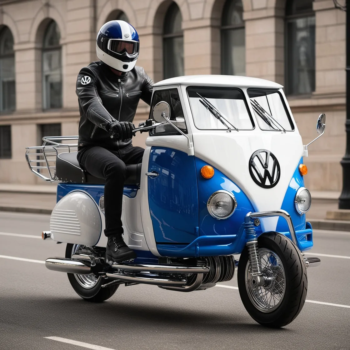 Volkswagen-Inspired Motorcycles: Fusing Classic Design with Modern Performance