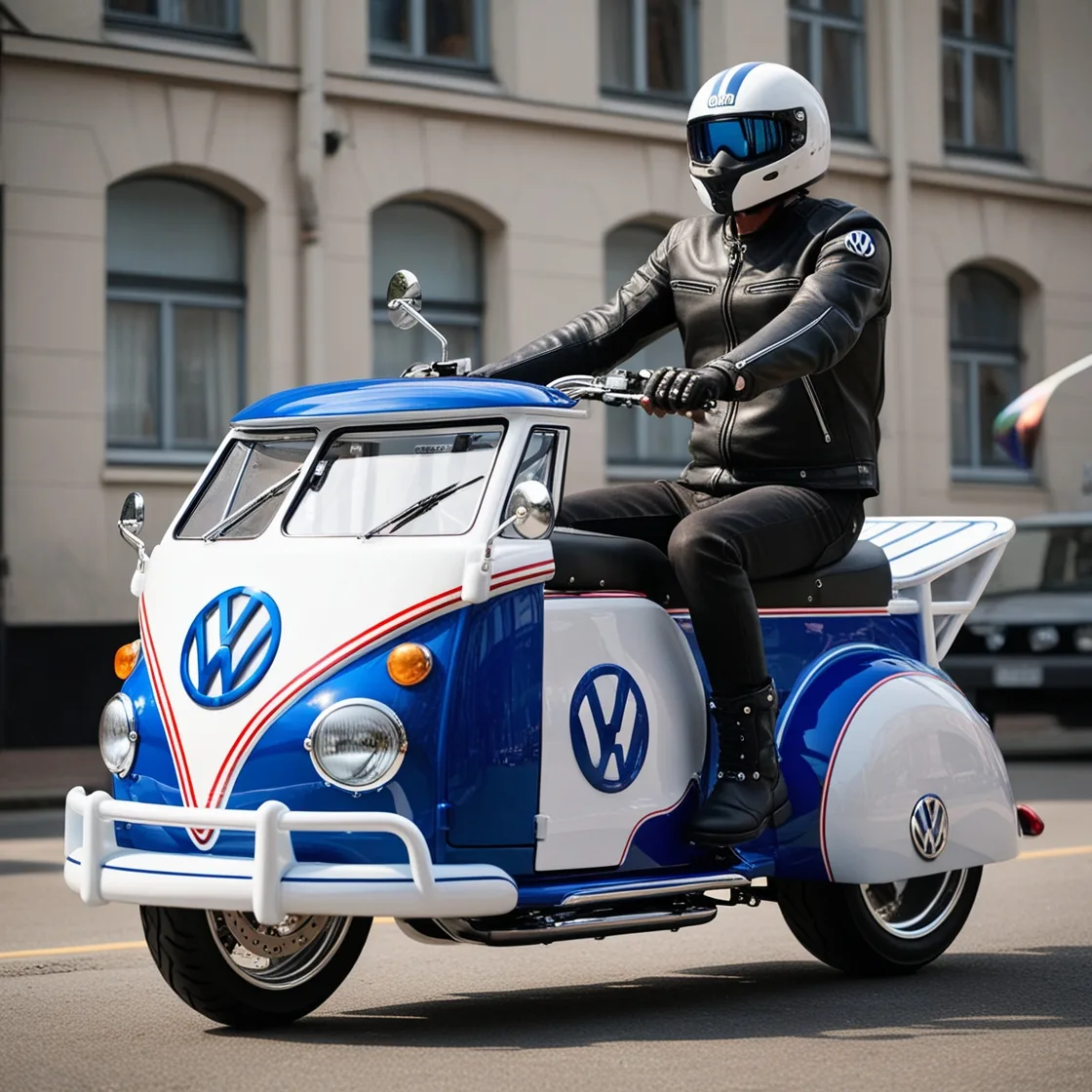 Volkswagen-Inspired Motorcycles: Fusing Classic Design with Modern Performance