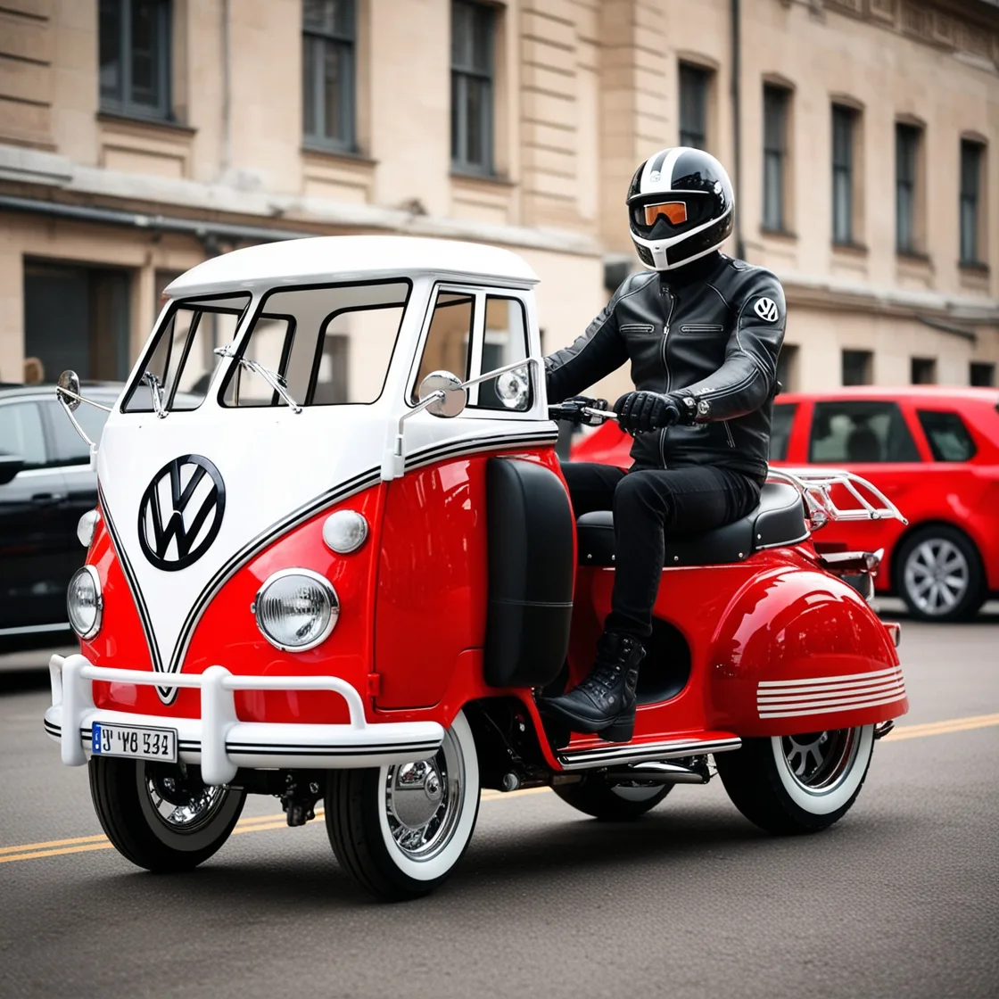 Volkswagen-Inspired Motorcycles: Fusing Classic Design with Modern Performance