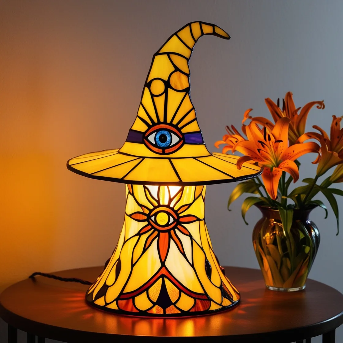 Illuminate Your Home with Charm: The Witch Hat Lamp for a Spooky and Stylish Vibe