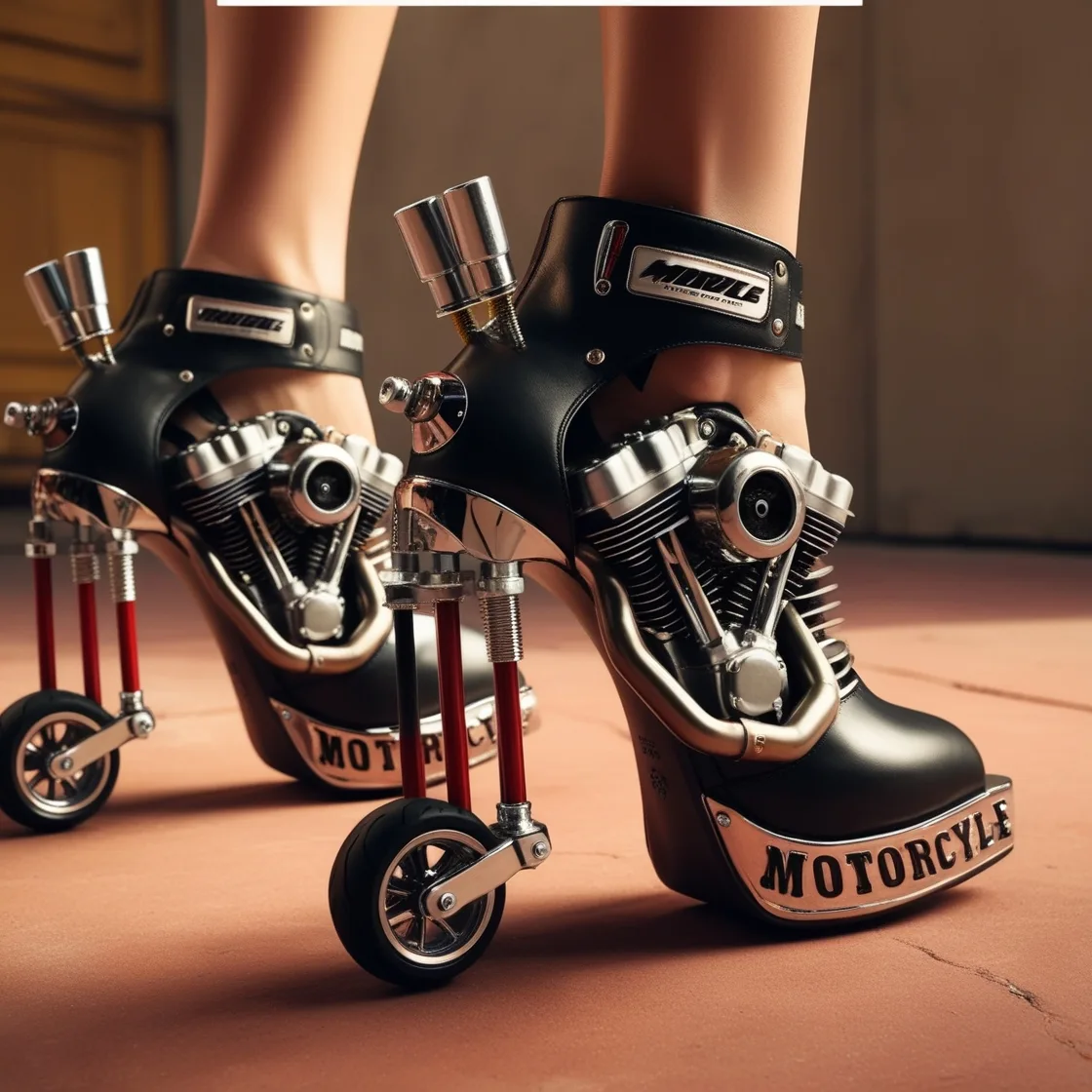 Harley Motorcycle Heels: Where Fashion Meets the Spirit of the Open Road