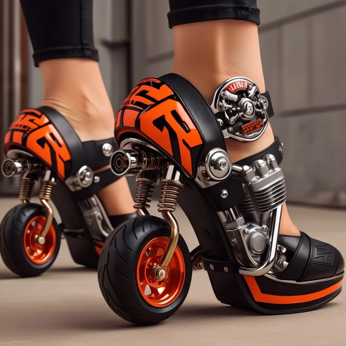 Harley Motorcycle Heels: Where Fashion Meets the Spirit of the Open Road