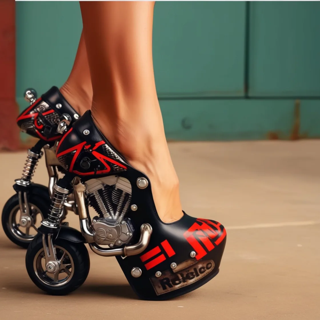 Harley Motorcycle Heels: Where Fashion Meets the Spirit of the Open Road