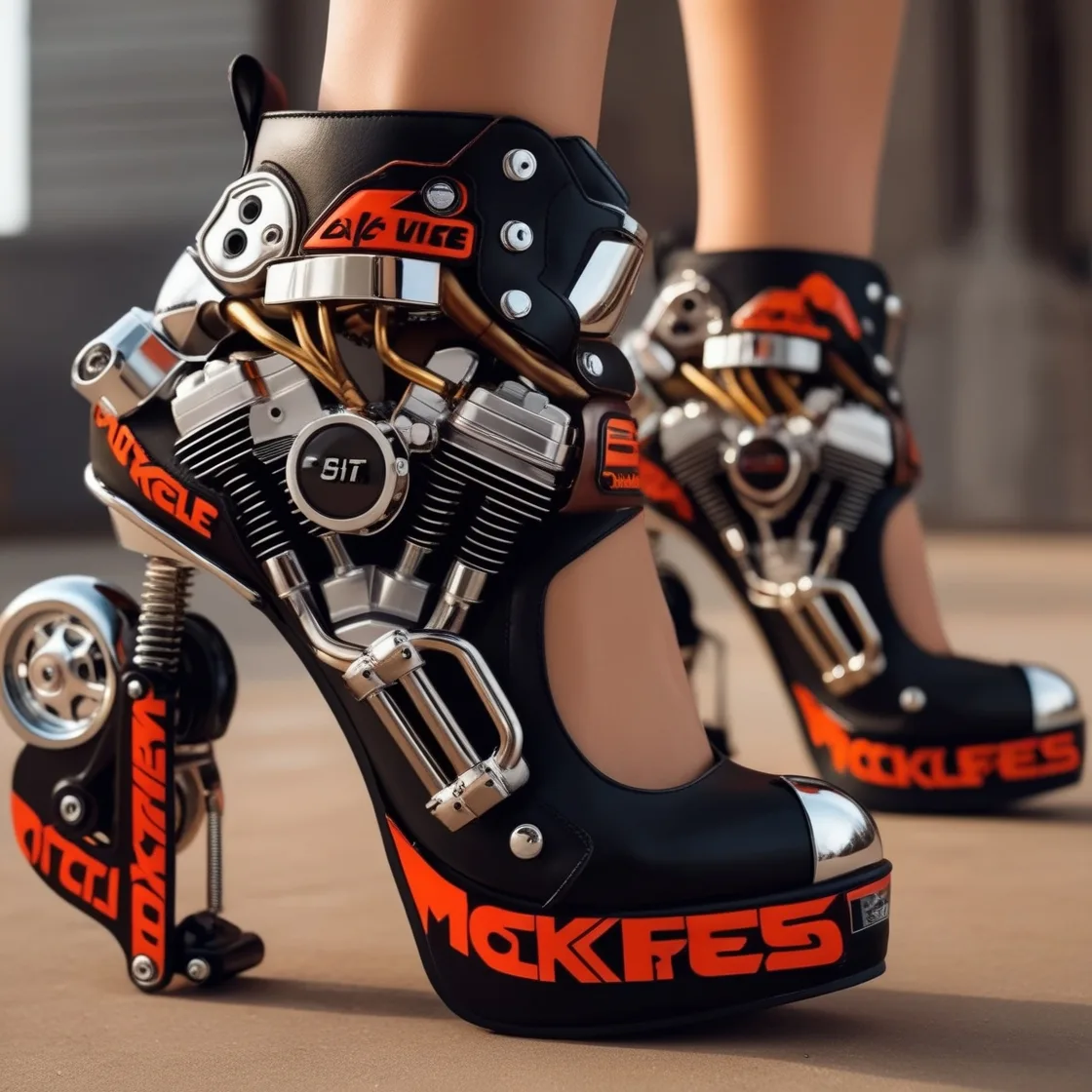 Harley Motorcycle Heels: Where Fashion Meets the Spirit of the Open Road