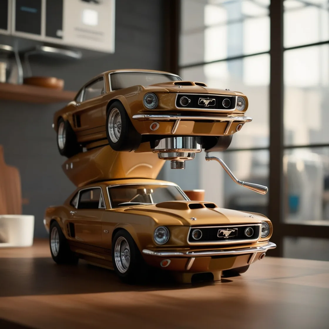 Mustang Inspired Coffee Maker: A Bold Brew for True Car Lovers