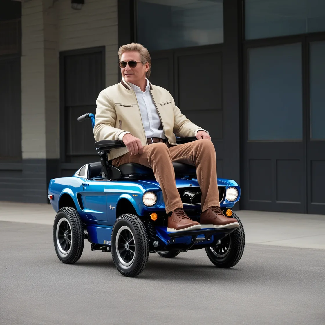 Unleash Freedom: The Mustang Inspired Electric Wheelchair for Modern Adventurers