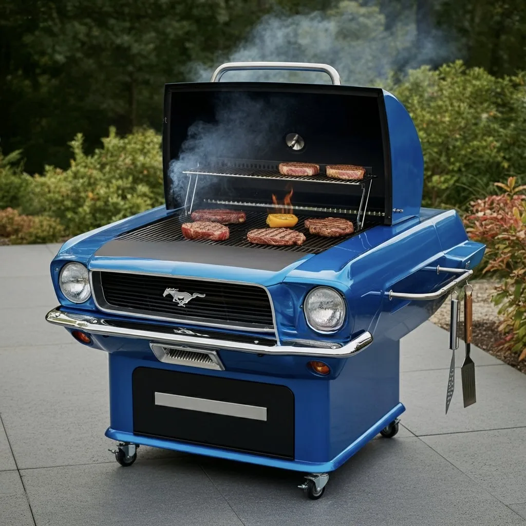 2. Performance: Bringing Mustang Power to Outdoor Cooking