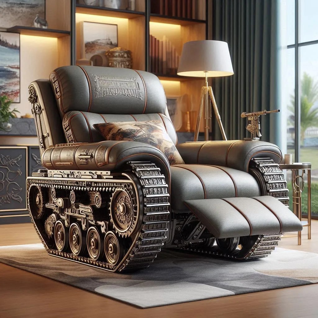 Tank-Inspired Recliner Chairs: The Perfect Fusion of Comfort and Power