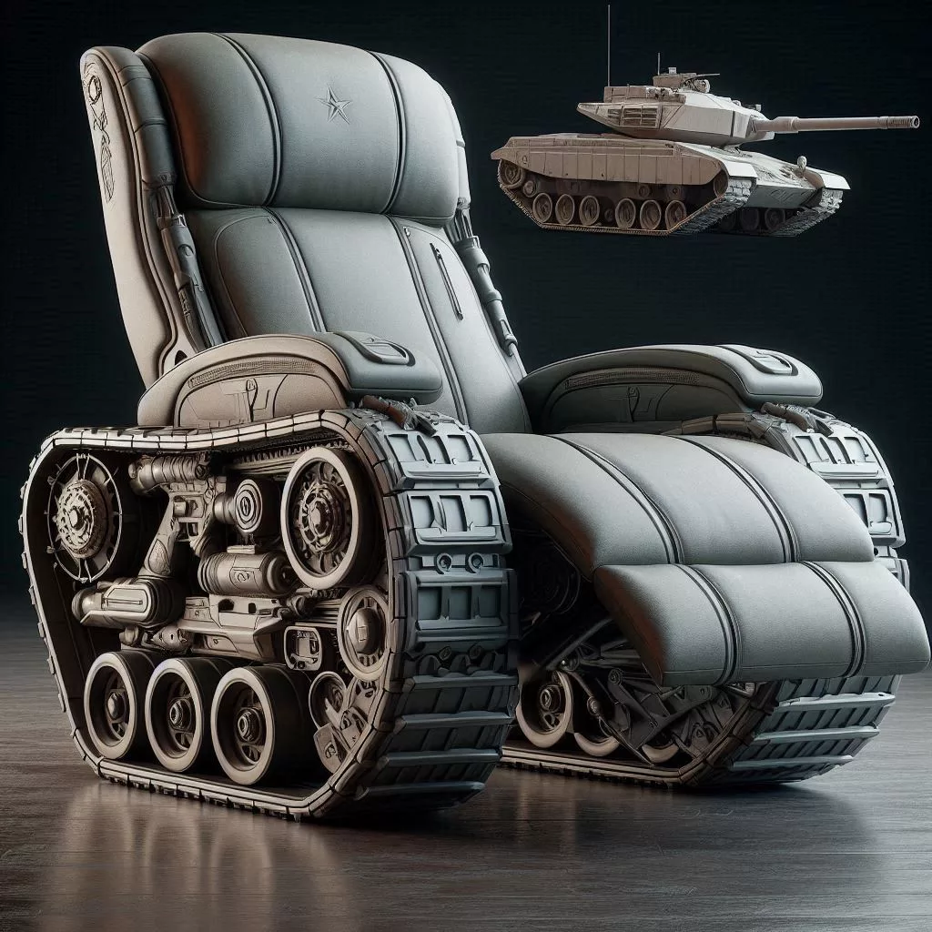 Tank-Inspired Recliner Chairs: The Perfect Fusion of Comfort and Power