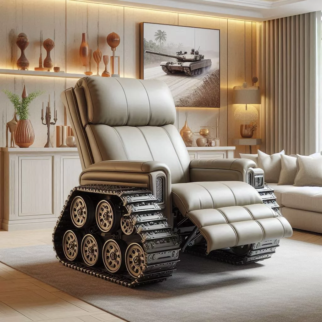 Tank-Inspired Recliner Chairs: The Perfect Fusion of Comfort and Power