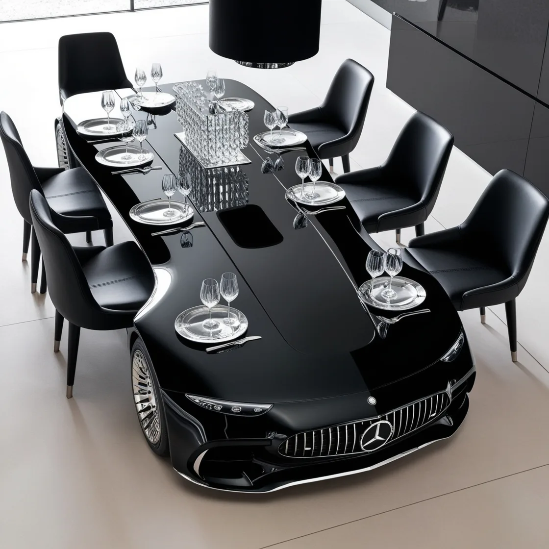 Elevate Your Dining Experience with Iconic Classic Car Dining Tables