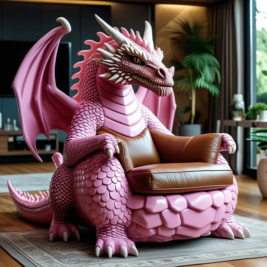 Dragon Chair: Where Art, Comfort, and Mythology Meet