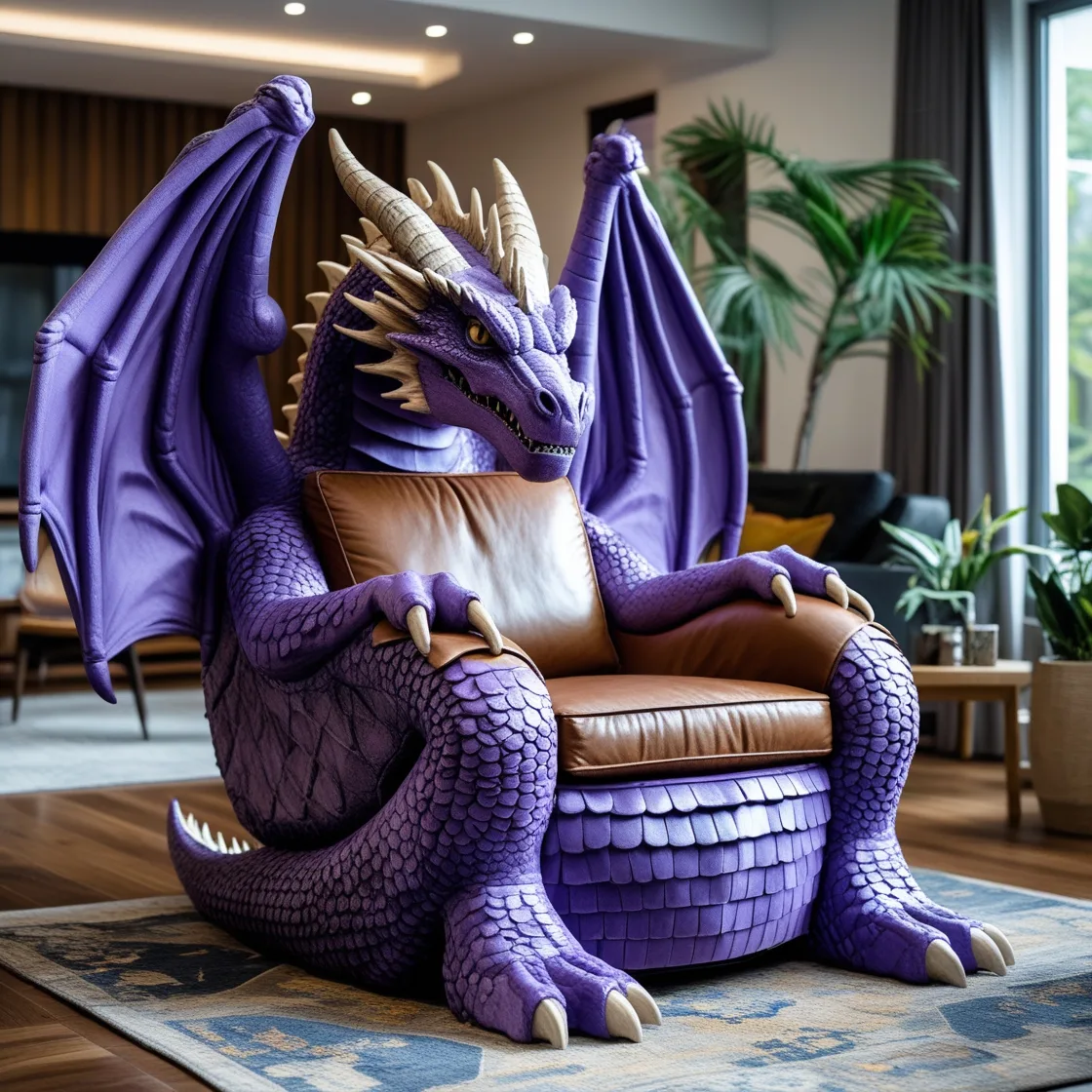 Dragon Chair: Where Art, Comfort, and Mythology Meet